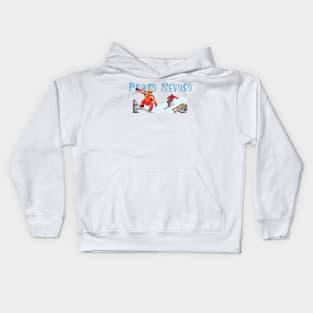 Skiing and snowboarding in Prato Nevoso Kids Hoodie